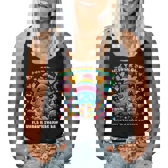 Rock Your Socks World Down Syndrome Day Rainbow Octopus Women Tank Top - Thegiftio