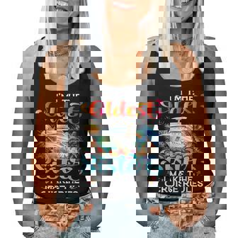 I Make The Rules Oldest Sister Cruise 2025 Sisters Cruising Women Tank Top - Monsterry