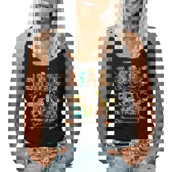 Safari Squad Arfica Safari Zoo Animal Skin Print Boys Girls Women Tank Top - Thegiftio