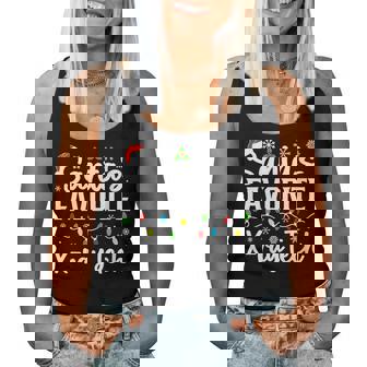 Santa's Favorite X-Ray Tech Christmas Family Matching Women Tank Top | Mazezy