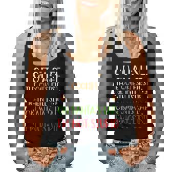 Santa’S Lap Humor Christmas Quote Family Matching 2025 Women Tank Top | Mazezy