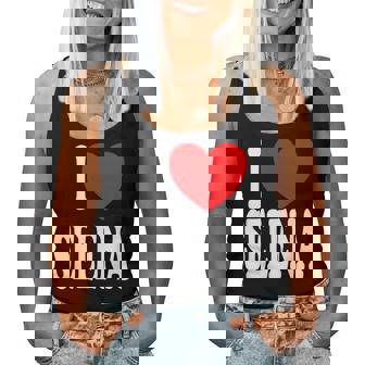 Selena First Name Girl I Love Selena Women Tank Top - Thegiftio