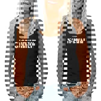 Sicherheit -Ecurity Guard Uniform And German レディースタンクトップ - Kawaiitshirt