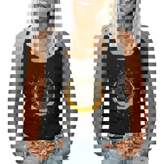 Soleil De Bohème Croissant De Lune Boho Chic Hippies Hipster Débardeur pour femme - Cadeauxyz