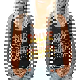 Solve The Problem 67 Math Teacher Mathematics 67Th Number 67 Women Tank Top | Mazezy