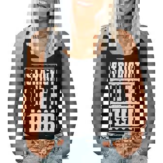 Straight Outta 1996 Womenintage 1996 Birth Of Birthday 長袖tシャツ レディースタンクトップ - Kawaiitshirt