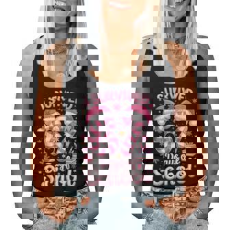 I Survived 67 Days Of School Teachers Students Girls Women Tank Top | Seseable FR