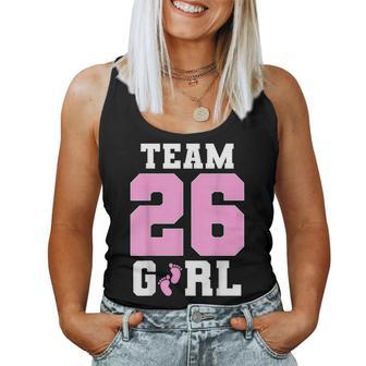 Team Girl 2026 Gender Reveal Baby Announcement Matching Women Tank Top - Thegiftio UK