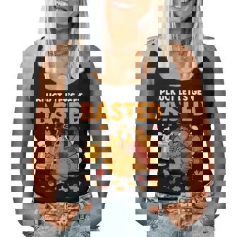 Thanksgiving Pluck It Lets Get Basted Fall Dad Men Women Tank Top - Thegiftio