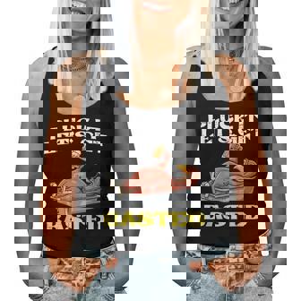 Thanksgiving Pluck It Let Get Basted Turkey Women Women Tank Top - Monsterry