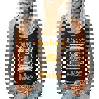 Thanksgiving Wake And Bake Turkey Day Dad Women Women Tank Top | Seseable FR