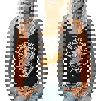 Thick Thighs & Pumpkin Pies Baby Thanksgiving Fall Matching Women Tank Top | Mazezy