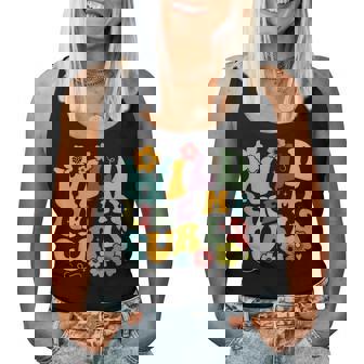 Toddler Girls Wild Like My Curls Curly Hair Groovy Women Tank Top - Thegiftio