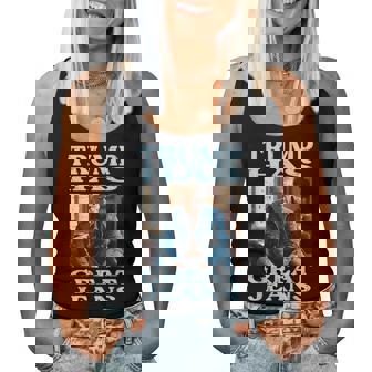 Trump Has Great Jeans Saying Meme Humor Women Women Tank Top - Monsterry