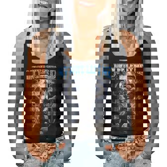 My Wife Left Me Werewolf Meme Women Tank Top - Monsterry