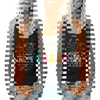 Wildflowers Great Grandma Floral Mother's Day Great Grandma Women Tank Top | Seseable UK