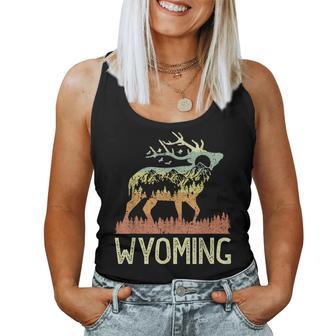 Wyoming Vintage 70S 80S Graphic Cool Nature Women Tank Top | Seseable CA