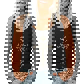 Y2k Grunge Estética E-Girl Cruz Gótica Camiseta sin mangas para mujer - Regaloses