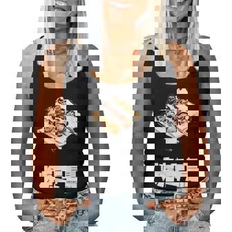 Yakitori 焼き鳥、Grilled Chicken Japanese Food レディースタンクトップ - Kawaiitshirt