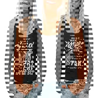 Zebra Per Uomini In Africa Animal Wild Zoo Horse Canotta da donna - Novitaregali