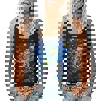 カエルキャッチャー 男の子 女の子 カエルハンター ゴッホ カエル レディースタンクトップ - Kawaiitshirt