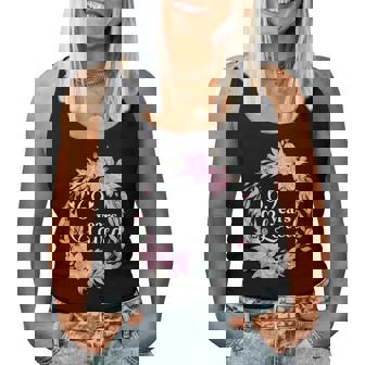 花柄 69歳 誕生日 男性 女性 還暦 レディースタンクトップ - Kawaiitshirt