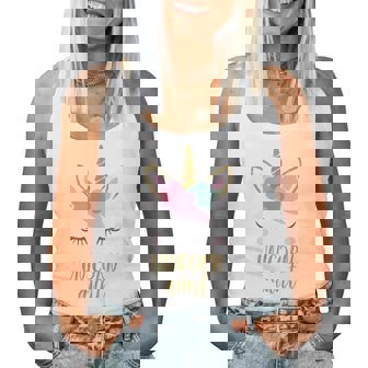 Aunt ユニコーン シャツ かわいい ユニコーン 叔母 ギフト レディースタンクトップ - Kawaiitshirt