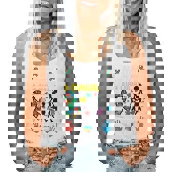 Autism Doesnt Come With Manual Mom Asd Awareness Mama Women Women Tank Top | Seseable CA