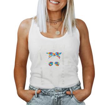 Autism Mom I’M Raising My Hero Puzzle Awareness Pride Women Tank Top | Mazezy
