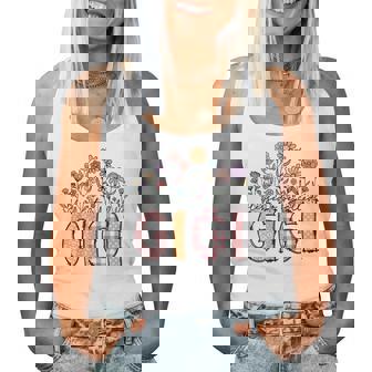 Blessed To Be Called Gigi Floral Mother's Day Women Tank Top | Seseable UK