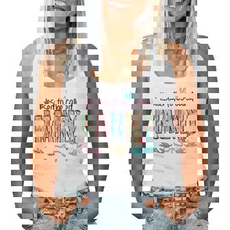 Blessed To Be Called Nanny Floral Mother's Day Women Tank Top - Monsterry