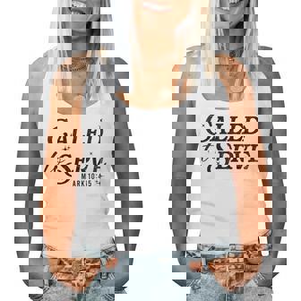 Called To Serve Christian Scripture Faith Mark 10 Women Tank Top | Seseable UK