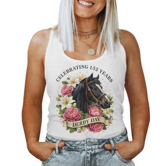 Celebrating 152 Years Ky Derby Day For Vintage Women Tank Top - Thegiftio UK