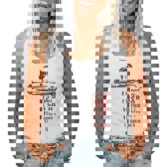 Christian Cross Nails Jesus Faith Isaiah 41 Women Tank Top - Monsterry