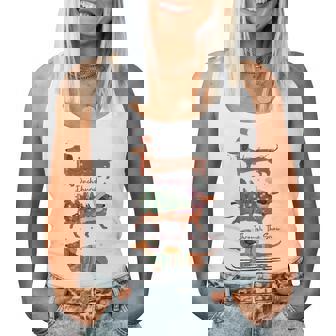 Dachshund Through The Snow Tis The Season Christmas Dog Mom Women Tank Top | Mazezy