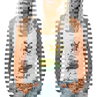 Dream Of The Caterpillar Cute Inspirational Butterfly Women Tank Top | Mazezy