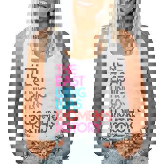 The East Wing Was Women’S History Mom Grandma Cute Tri-Blend Women Tank Top | Seseable UK