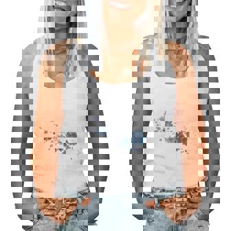 Floral Flower Ballerina Girl Cute Ballet Dance Dancer Women Tank Top | Mazezy