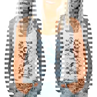 Floral Ice スケーター ダンシング スポーツ フィギュアスケート レディースタンクトップ - Kawaiitshirt