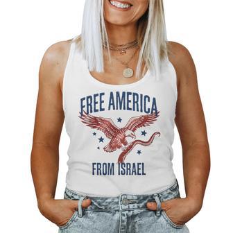 Free America From Israel For Womens Women Tank Top | Mazezy