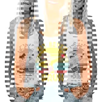 67 Meme Six Seven Bruh Retro Dabbing Teacher School Women Tank Top - Thegiftio