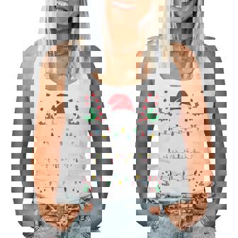 Due To Inflation Ugly Christmas Sweaters For Tri-Blend Women Tank Top | Mazezy