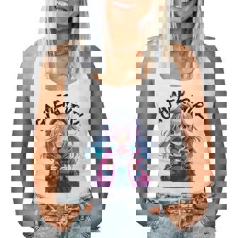 Gamer Girl Gaming Anime Cute Video Game Girls Women Tank Top - Monsterry