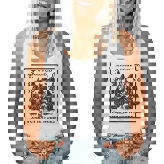 God Forbid Have Hobbies Witchy Feminist Women Tank Top | Seseable UK