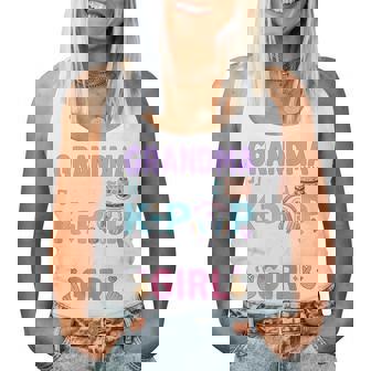 Grandma Of The K-Pop Birthday Girl Women Tank Top | Seseable FR