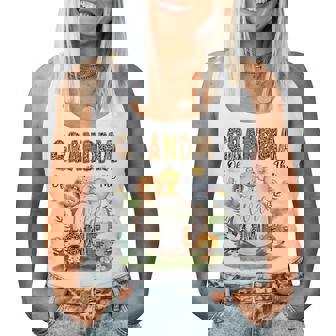 Grandma Of The Wild One 1St Bday Boy Safari Woodland Women Tank Top | Seseable FR