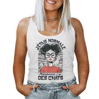Idée Humour Chat Drole Fille Ado J'ai Des Chats Débardeur pour femme - Cadeauxyz
