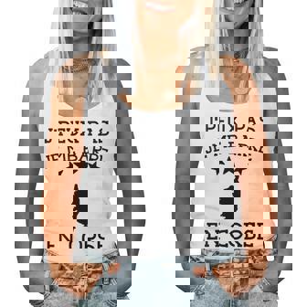 Je Peux Pas Je Me Barre En Corse Cadeau Humour Homme Débardeur pour femme - Cadeauxyz