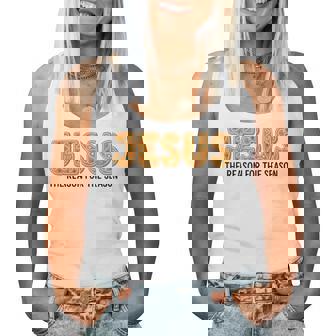 Jesus The Reason Gingerbread Christmas Christian Nativity Women Tank Top - Thegiftio