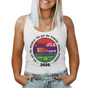 Labor Movement Utla Seiu Aala We Got The People Mens Women Tank Top - Monsterry